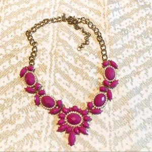 Pink JCrew necklace
